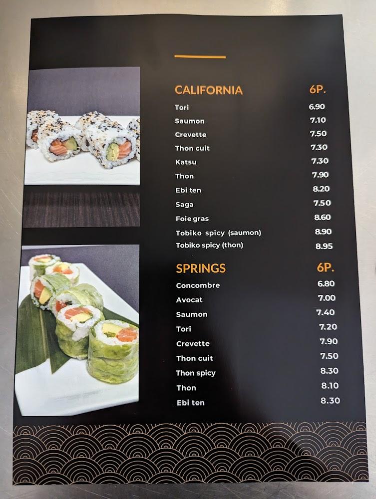 Kim sushi - Menu Image 1